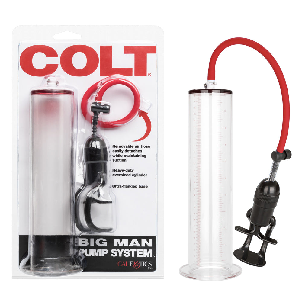 Colt Big Man Pump System Clear – Squeeze and Please