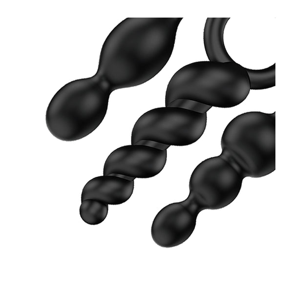 Satisfyer Booty Call (Set of 3) Black