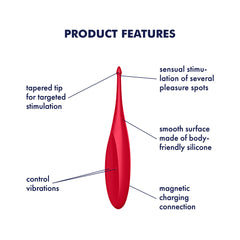 Twirling Fun Poppy Red