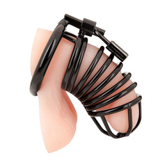 Deluxe Chastity Cage Black
