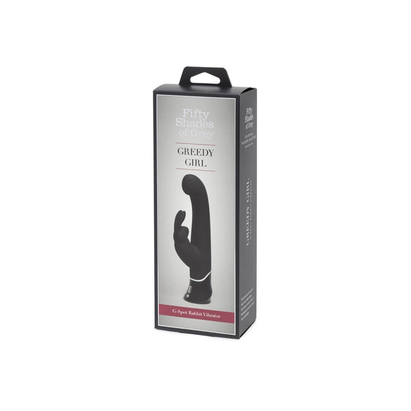 Fifty Shades Of Grey Greedy Girl Rechargeable G-Spot Rabbit Vibrator