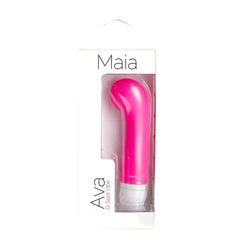 Maia Ava Silicone 15-Function Mini G-Spot Vibe Neon Pink