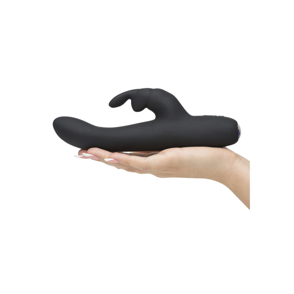 Fifty Shades Of Grey Greedy Girl Rechargeable Slimline Rabbit Vibrator