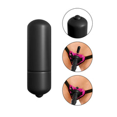 Fetish Fantasy Series Vibrating Strap-On Set Purple