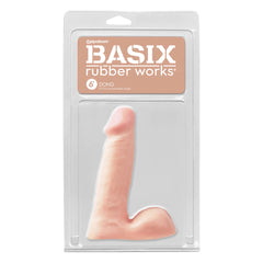 Basix Rubber Works 6&quot; Dong Flesh