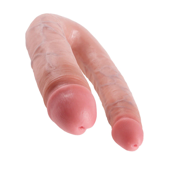 King Cock U-Shaped Large Double Trouble Flesh