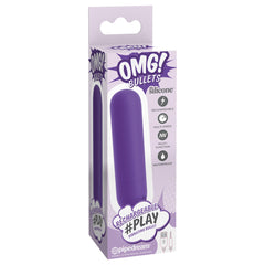 Omg! Bullets #Play Rechargeable Vibrating Bullet Purple