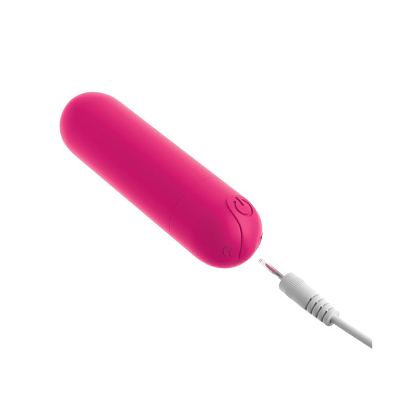 Omg! Bullets #Play Rechargeable Vibrating Bullet Fuchsia