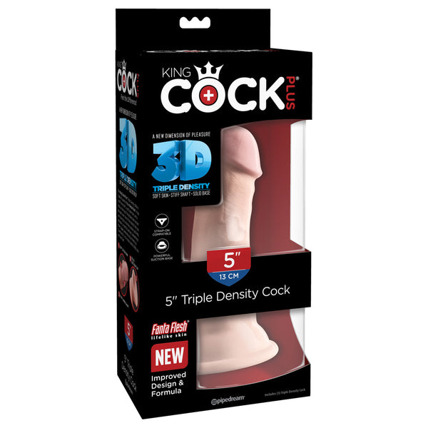 King Cock Plus 5&quot; Triple Density Cock