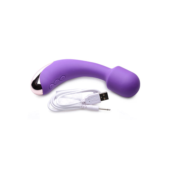 Silicone G Spot Wand Violet