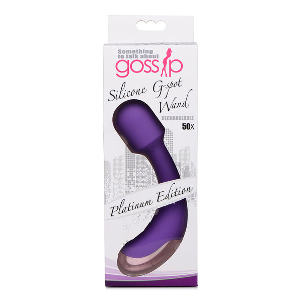 Silicone G Spot Wand Violet