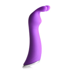 Zippy 28X Silicone Rabbit Clit Stim Vibrator Violet