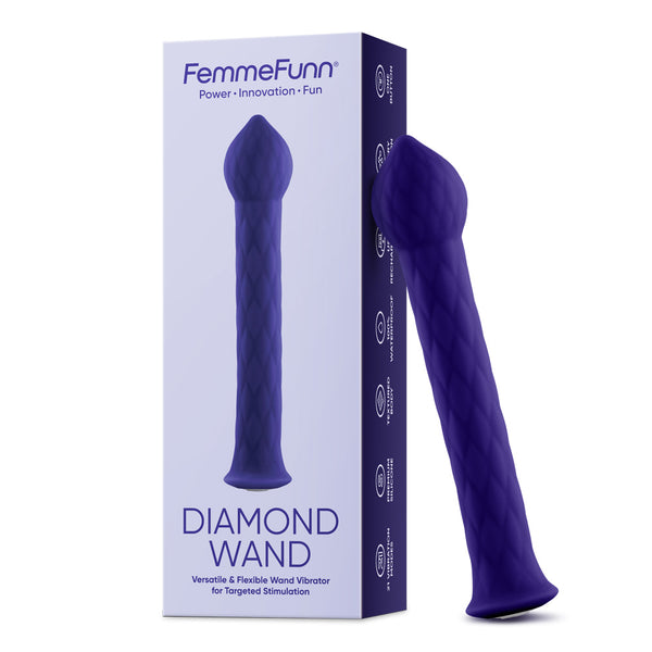Diamond Wand Dark Purple