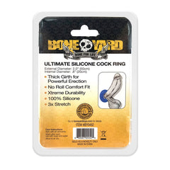 Ultimate Silicone Cock Ring Blue