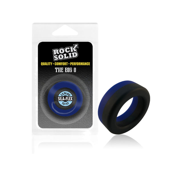 Rock Solid Big O Ring Black/ Blue