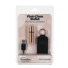 Powerbullet First Class Mini Bullet With Crystal 9 Function Rose Gold