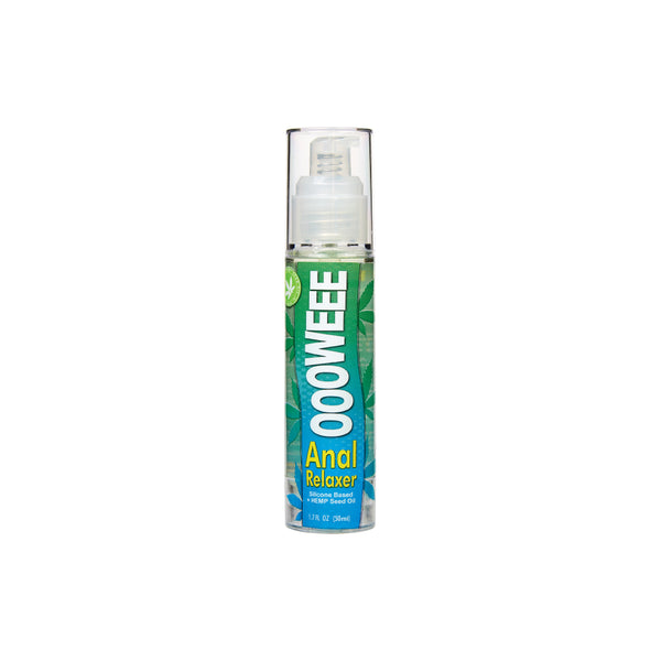 Ooowee Anal Relaxing Silicone Lubricant With Hemp Seed Oil 1.7 oz.