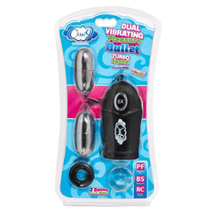 Cloud 9 Dual Egg Vibrator Black
