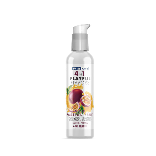 Swiss Navy 4 In 1 Wild Passion Fruit 4 oz.