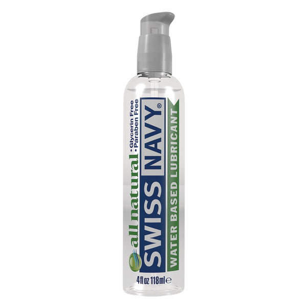Swiss Navy All Natural Lubricant 4 oz.