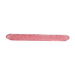 Veined Double Dong 18&quot; Pink