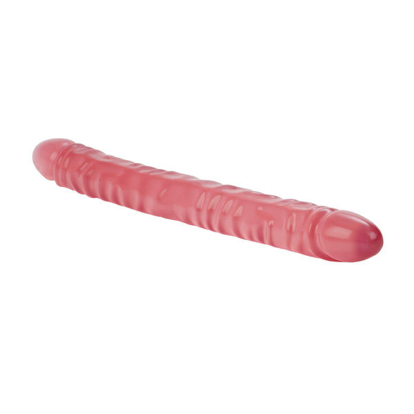 Veined Double Dong 18&quot; Pink