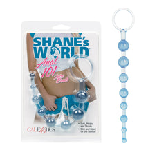 Shane&#39;s World Anal 101 Intro Beads Blue