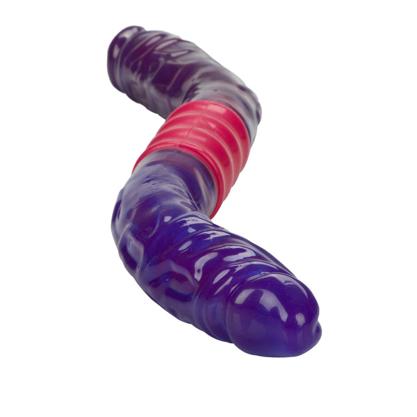 Dual Vibrating Flexi-Dong Purple