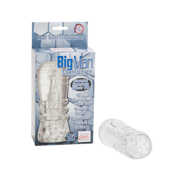 Big Man Masturbator Clear