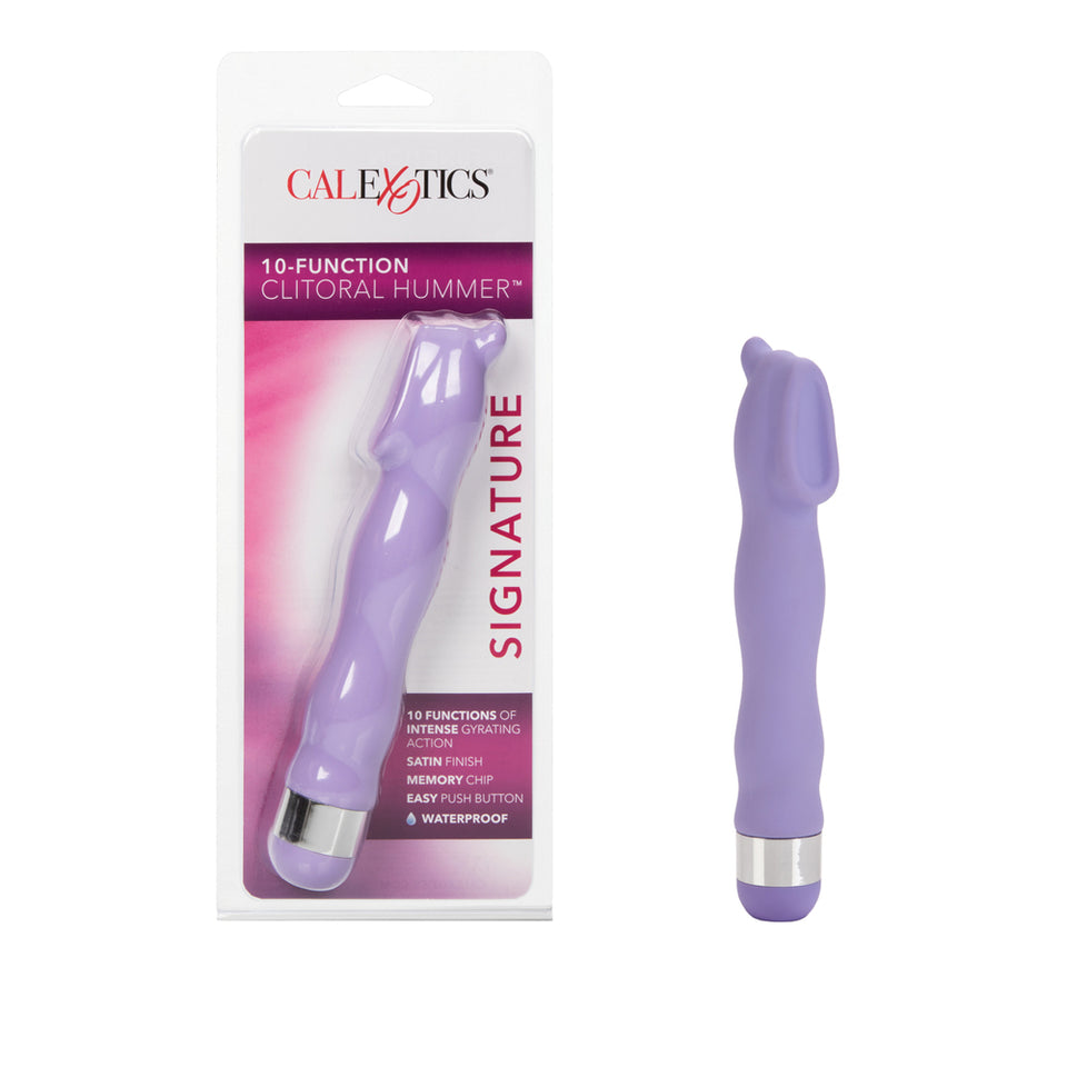 10-Function Clitoral Hummer Purple