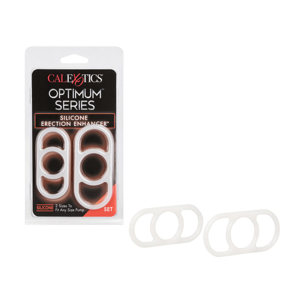 Optimum Series Silicone Erection Enhancer Set White