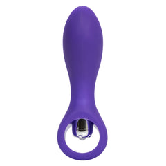 Vibrating Silicone Booty Probe Purple