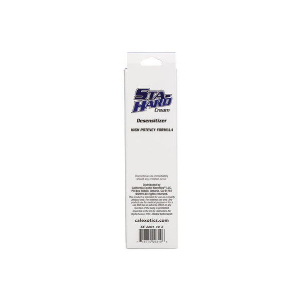 Sta-Hard Cream Desensitizer 4 Oz. Boxed