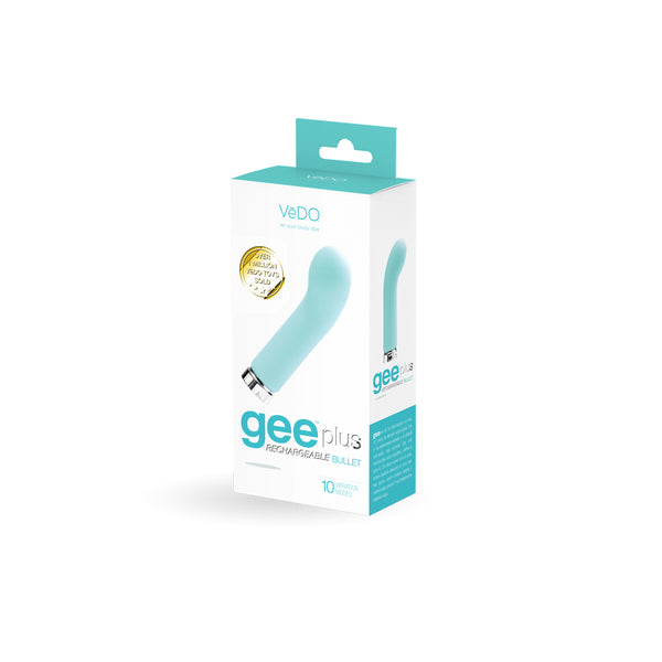 GeePlus Rechargeable Vibe Tease Me Turquoise