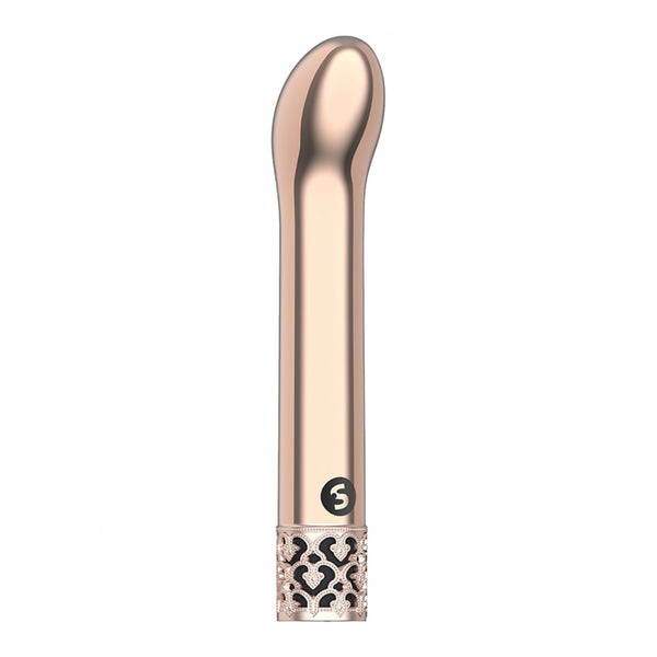 Royal Gems Jewel Rechargeable Abs Bullet Rose Gold