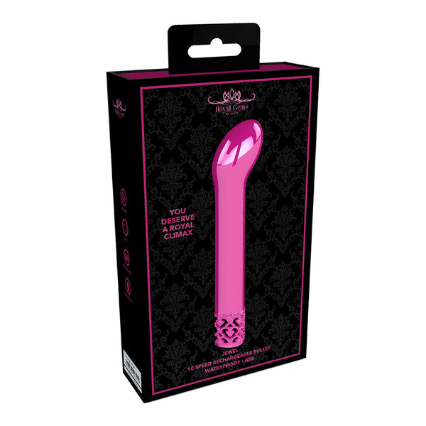 Royal Gems Jewel Rechargeable Abs Bullet Pink