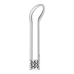 Royal Gems Jewel Rechargeable Abs Bullet Silver