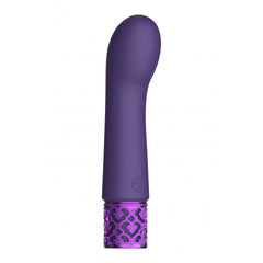 Royal Gems Bijou Rechargeable Silicone Bullet Purple