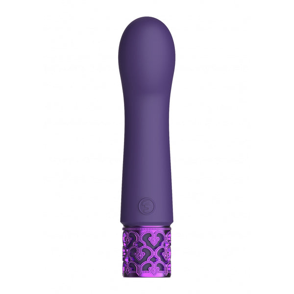 Royal Gems Bijou Rechargeable Silicone Bullet Purple