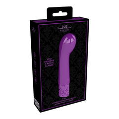 Royal Gems Bijou Rechargeable Silicone Bullet Purple