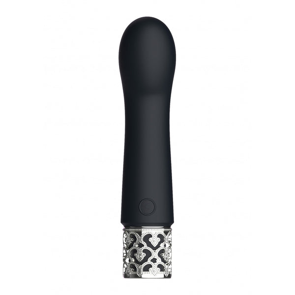 Royal Gems Bijou Rechargeable Silicone Bullet Black