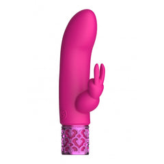 Royal Gems Dazzling Rechargeable Silicone Bullet Pink