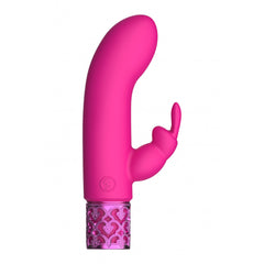 Royal Gems Dazzling Rechargeable Silicone Bullet Pink