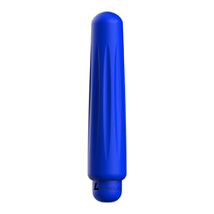 Luminous Delia Abs Bullet With Silicone Sleeve 10-Speeds Royal Blue