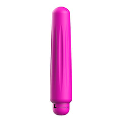 Luminous Delia Abs Bullet With Silicone Sleeve 10-Speeds Fuchsia