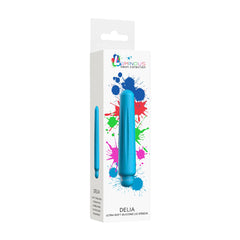 Luminous Delia Abs Bullet With Silicone Sleeve 10-Speeds Turquoise