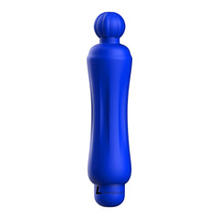 Luminous Demi Abs Bullet With Silicone Sleeve 10-Speeds Royal Blue