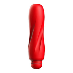 Luminous Ella Abs Bullet With Silicone Sleeve 10-Speeds Red