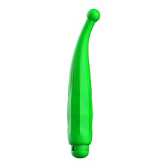 Luminous Lyra Abs Bullet With Silicone Sleeve 10-Speeds Green
