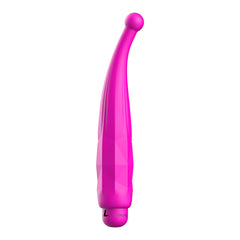 Luminous Lyra Abs Bullet With Silicone Sleeve 10-Speeds Fuchsia